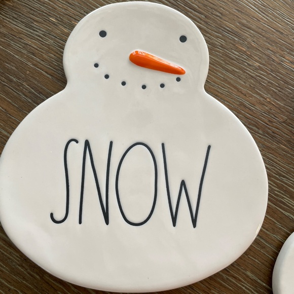 Rae Dunn Snowman Coasters NWT - Picture 6 of 7